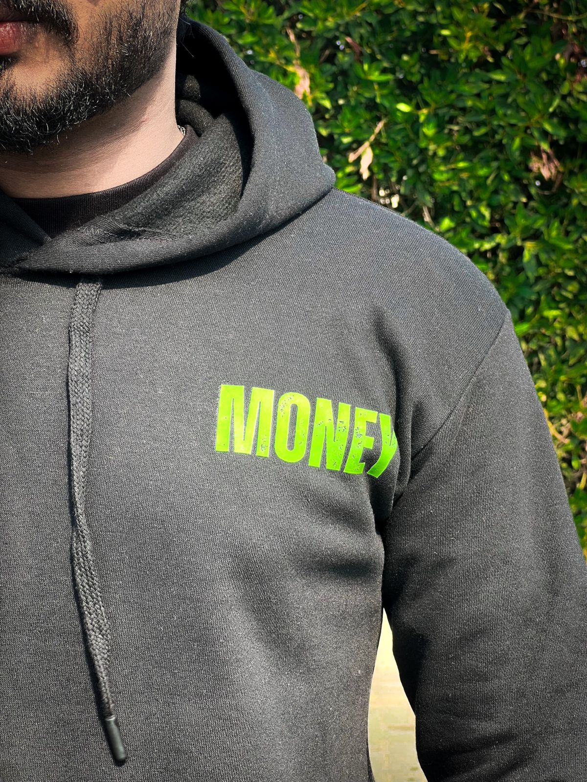 Money Printed Hoodie Unisex